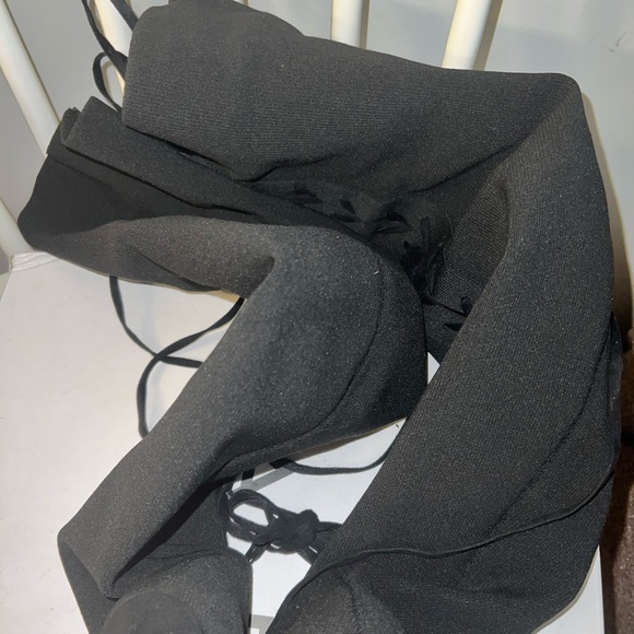 Kianiel-98 Aldo spiked heel over the knee laced up boots - Picture 8 of 13